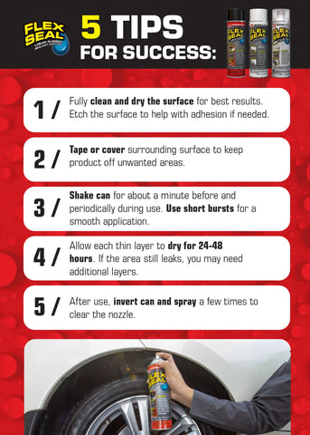 Flex Seal Mini, Clear, Stop Leaks Instantly, Waterproof Rubber Spray On Sealant Coating, Travel Size, Perfect for Gutters, Wood, RV, Campers, Roof Repair, Skylights, Windows, and More