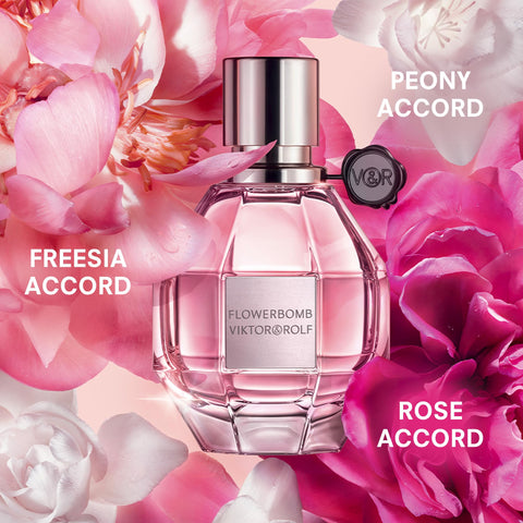 Viktor&Rolf - Flowerbomb Eau de Parfum - Women's Perfume - Floral & Woody - With Notes of Vanilla, Jasmine, & Rose - 0.68 Fl Oz