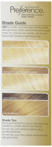 L'Oreal Preference #Lb-01 Extra-Light Ash Blonde, 1 ct