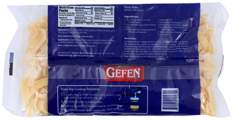 Gefen Gluten Free Wide Noodles, 9 oz