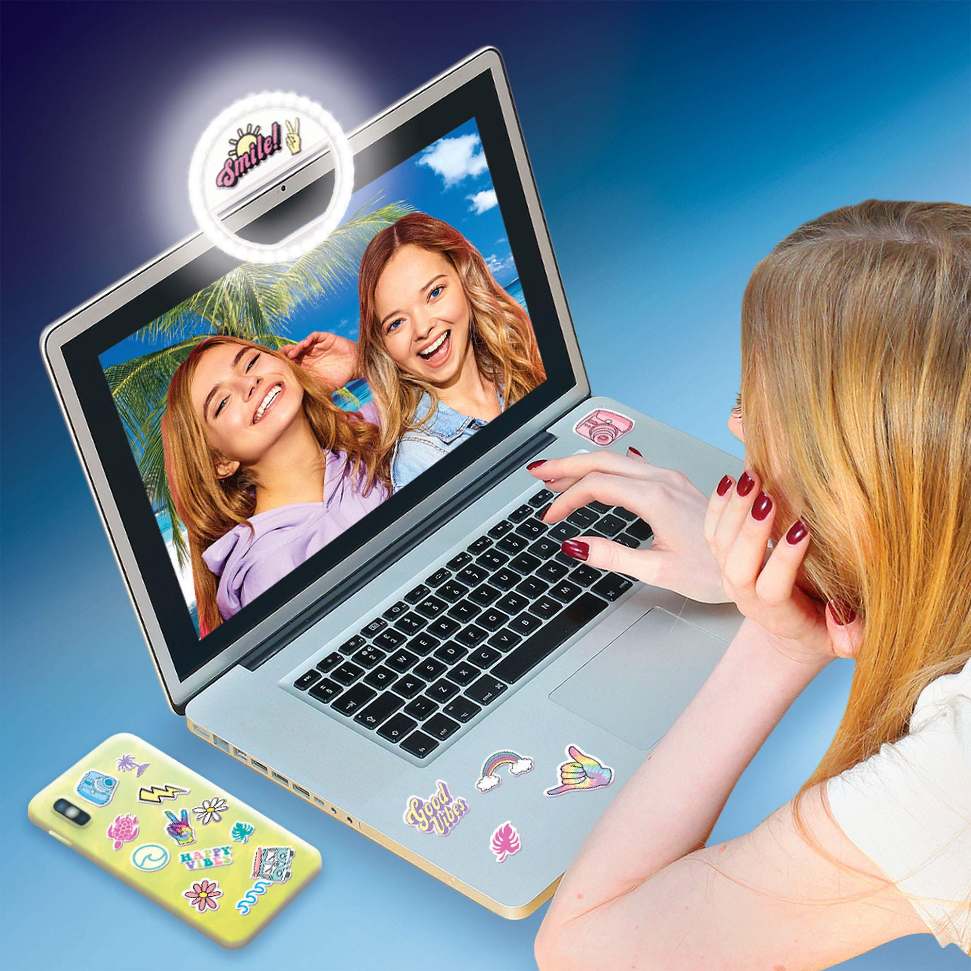 Canal Toys Selfie Creator - Selfie Light & Stickers Kit