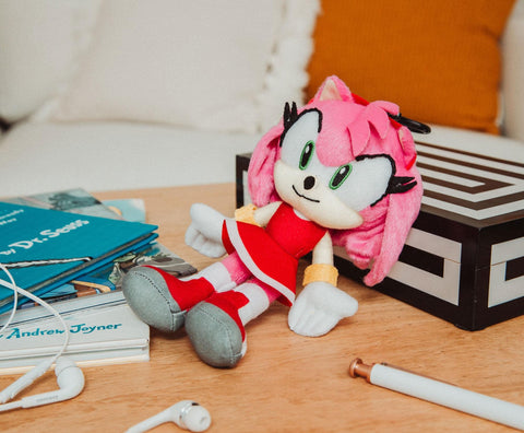 Sonic the Hedgehog 8-Inch Character Plush Toy | Amy Rose