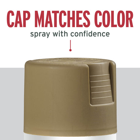 Rust-Oleum 241238 Stops Rust Spray Paint, 12 oz, Satin Dark Taupe