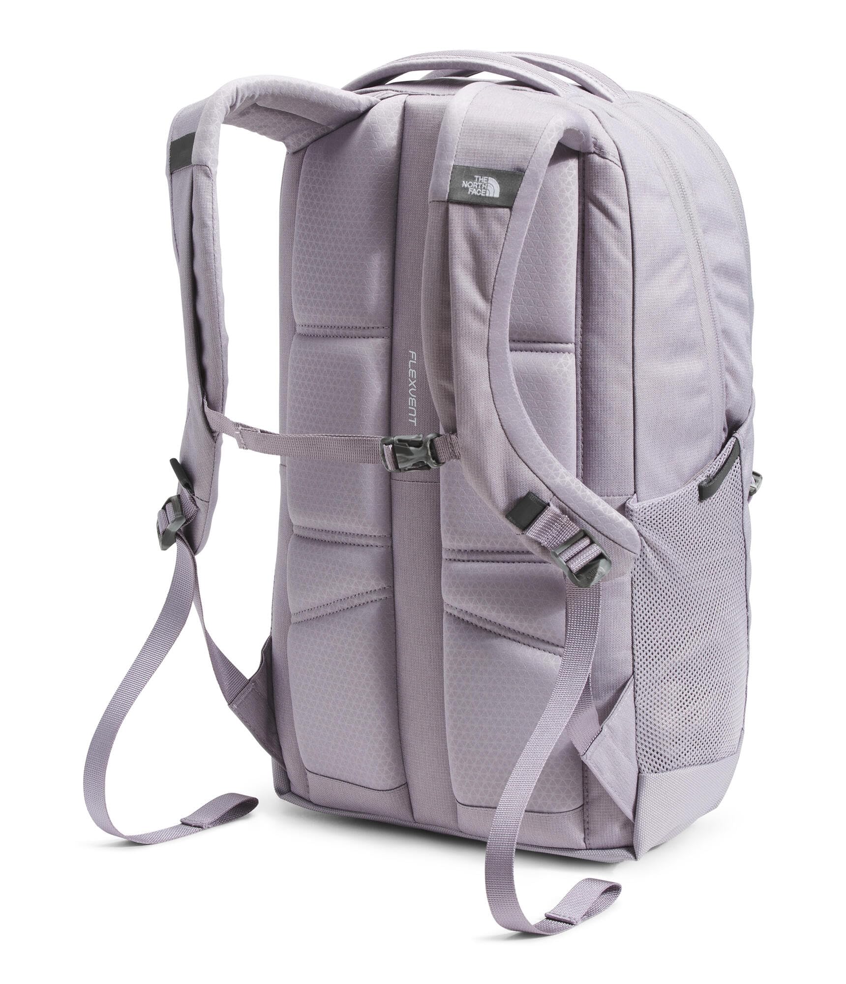 The North Face Women's Jester Everyday Laptop Backpack - Commuter Travel Bag, Laptop Sleeve, Water-Repellent, Minimal Grey Dark Heather/Minimal Grey-NPF, One Size