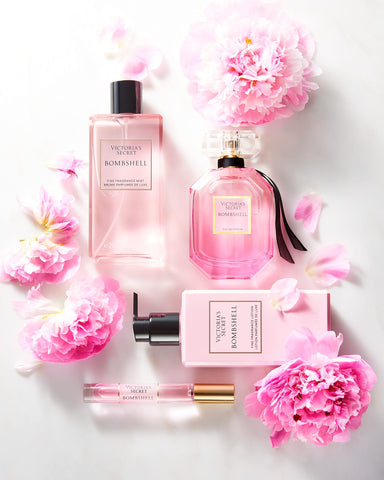 Victoria's Secret Bombshell Eau de Parfum Rollerball, Notes of Purple Passion Fruit, Shangri-La Peony & Vanilla Orchid, Travel Size Mini Perfumes for Women (0.23 oz)