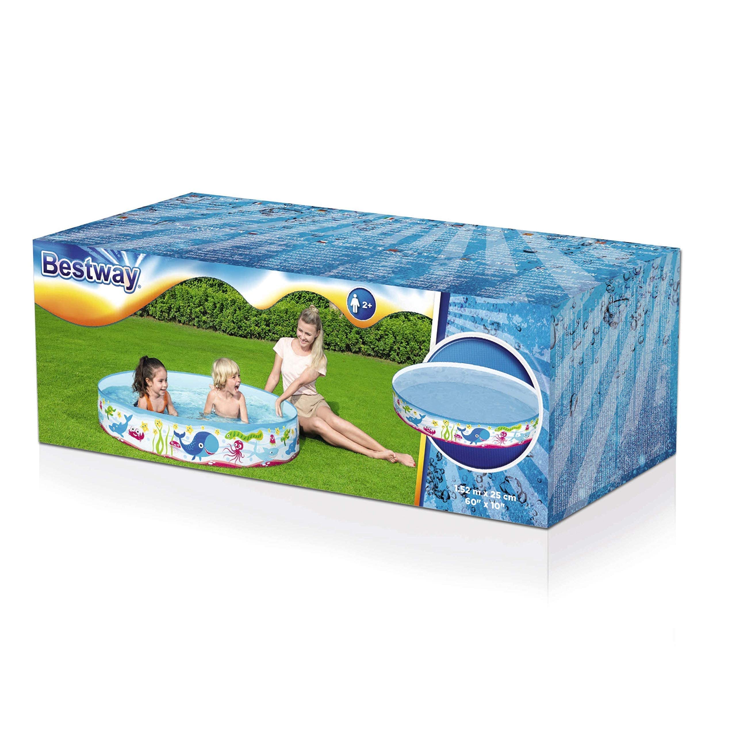 Bestway 340L 60 x 10-inch Fill N Fun Pool