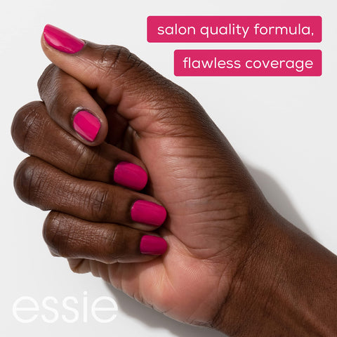 essie Vegan Nail Polish, Limited Edition Valentine's Day 2022 Collection, Silver, Under Locket & Key, 0.46 Ounce