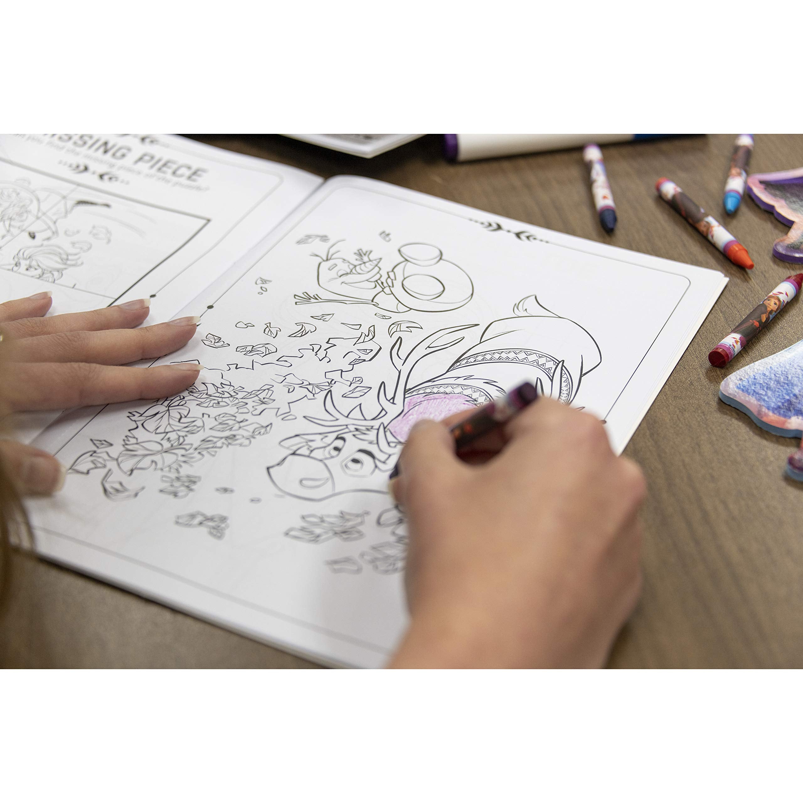 Disney Frozen 2 Olaf Deluxe 48-Page Sketch Book with Stickers, Coloring and Activity Book 45847 Bendon