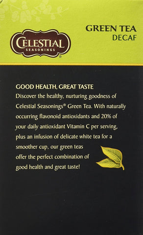 Celestial Seasonings Decaf Green Tea Bags - 40 ct