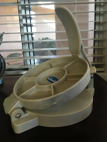 Eleganceinlife Tortilla Press 7.5" Heavy Duty Plastic Tortilla Maker Machine Made of Heavy Duty Premium Harden Plastic