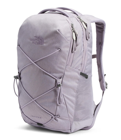 The North Face Women's Jester Everyday Laptop Backpack - Commuter Travel Bag, Laptop Sleeve, Water-Repellent, Minimal Grey Dark Heather/Minimal Grey-NPF, One Size