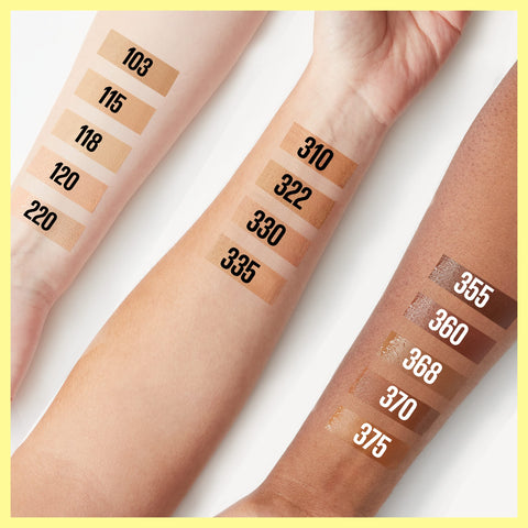 Maybelline Fit Me Tinted Moisturizer, Natural Coverage, Face Makeup, 322, 1 Count