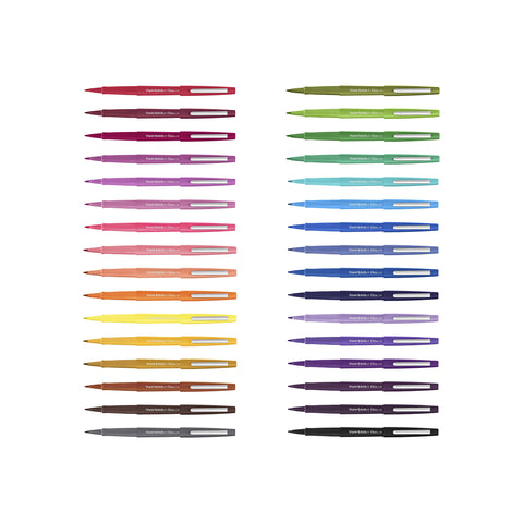 Paper Mate Flair Felt Tip Pens, Medium Point (0.7mm), Limited Edition Candy Pop Pack, 6 Count