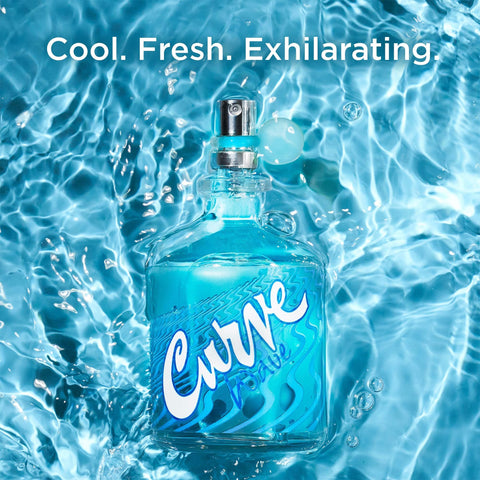 Curve Wave Men's Cologne Fragrance Spray, Casual Day or Night Scent, 4.2 fl oz