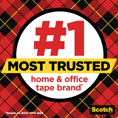 Scotch Super-Hold Tape, 10 Rolls, Transparent Finish, 50% More Adhesive, Trusted Favorite, 3/4 x 800 Inches, Boxed (700S10)
