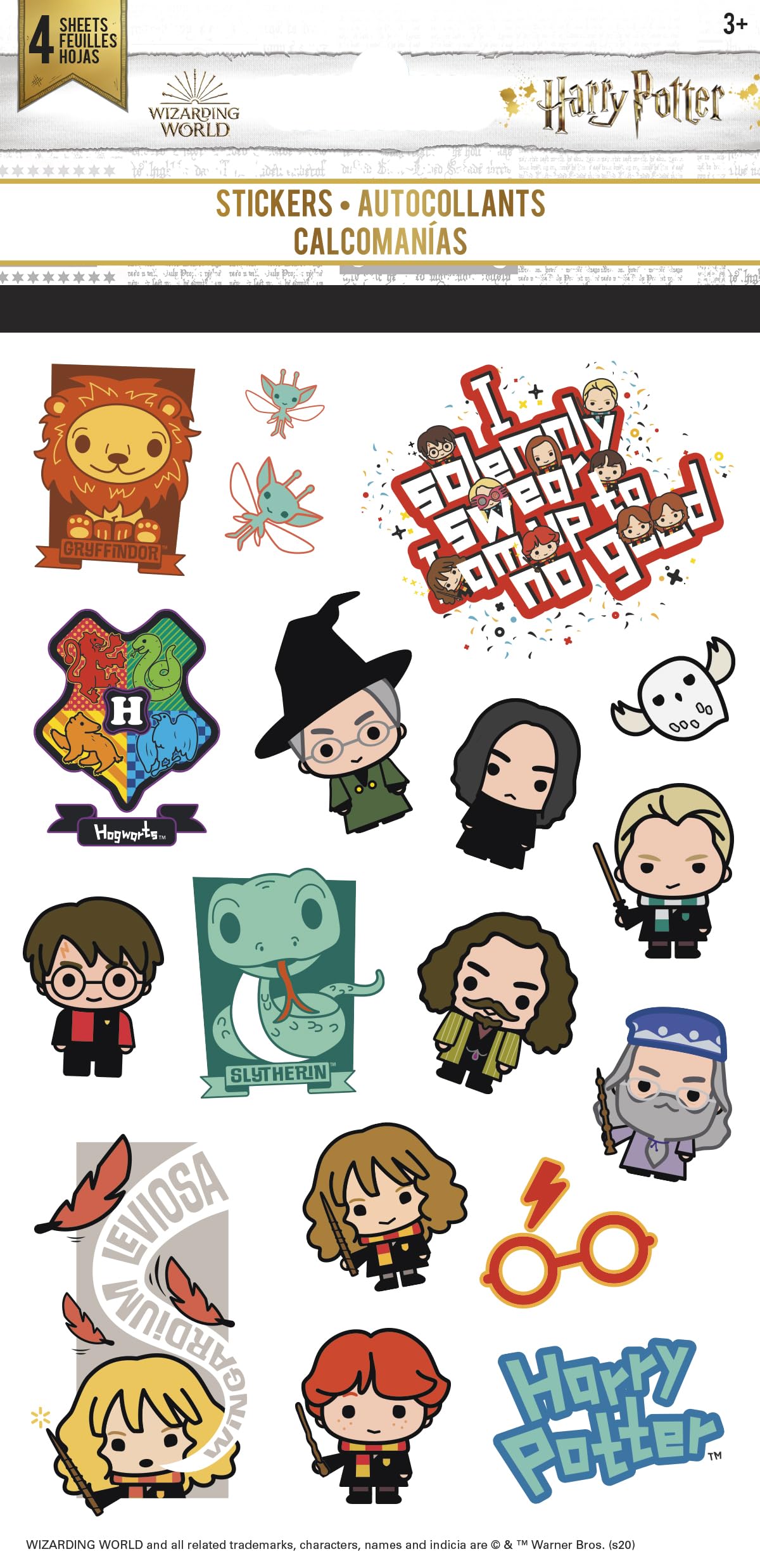 Harry Potter - Charm Storytelling Standard Sticker - 4 Sheet