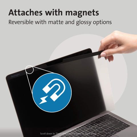 Kensington MagPro™ Elite Magnetic Privacy Screen for MacBook Pro 13" (K58360WW)