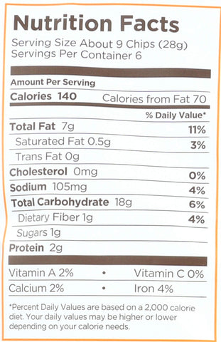 Lundberg Rice Chips Santa Fe Barbecue, 6 Oz, Packaging may vary