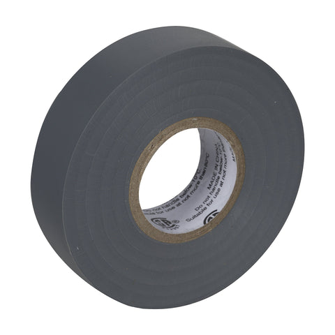 Duck Brand Professional Grade Electrical Tape, 3/4-Inch by 66 Feet, Single Roll, Gray (299018)