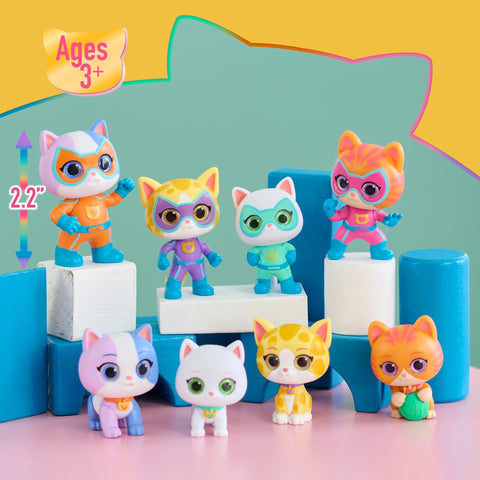 SUPERKITTIES Collectible Figures, Multi Color