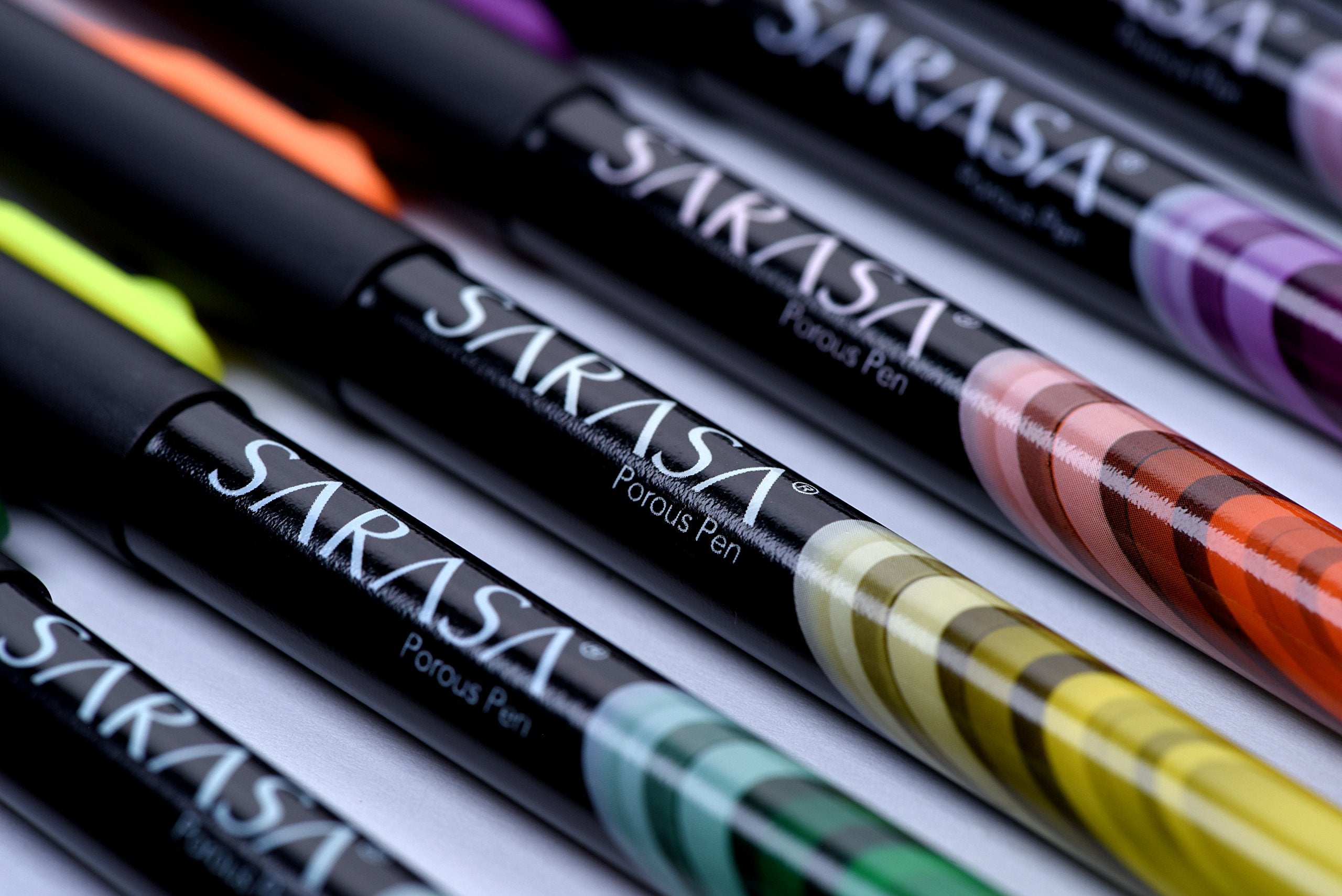 Zebra Pen Sarasa Fineliner Pen 0.8mm, green (66140)