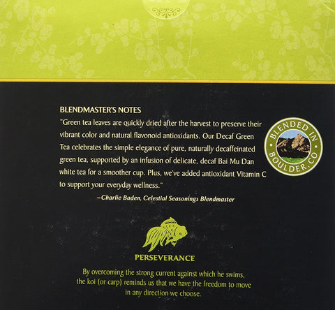 Celestial Seasonings Decaf Green Tea Bags - 40 ct