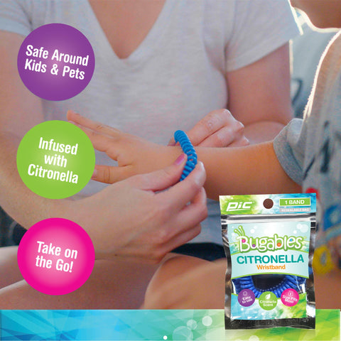 PIC Citronella Wristbands, Coil, 1 Pack