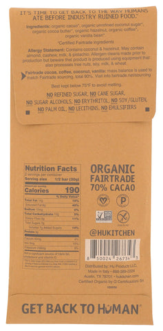Hu Bar Choc Hazelnut Coffee 2.1 OZ