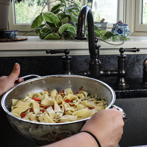 Chef Craft 5 Quart Stainless Steel Colander