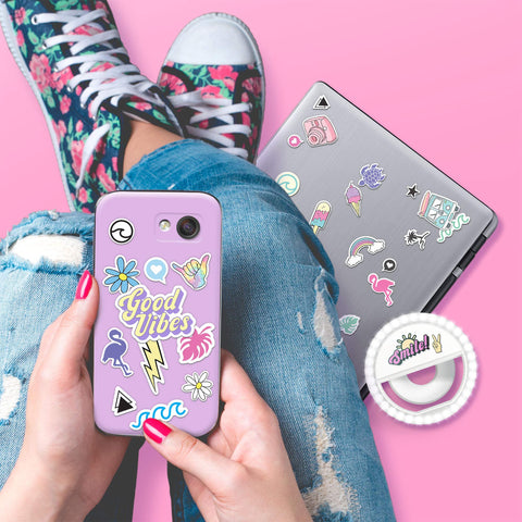 Canal Toys Selfie Creator - Selfie Light & Stickers Kit
