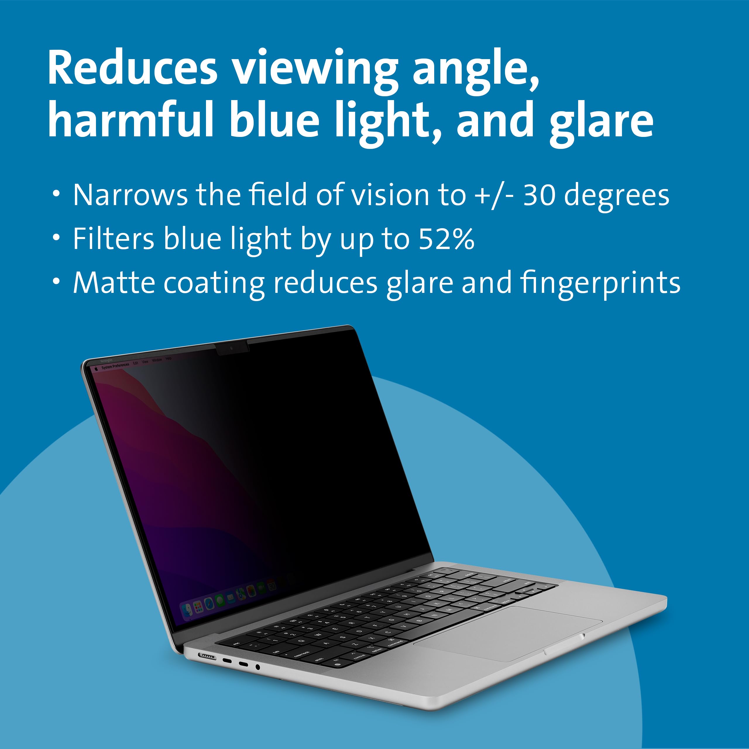 Kensington 14" MacBook Pro Elite Magnetic Privacy Screen (K58370WW)
