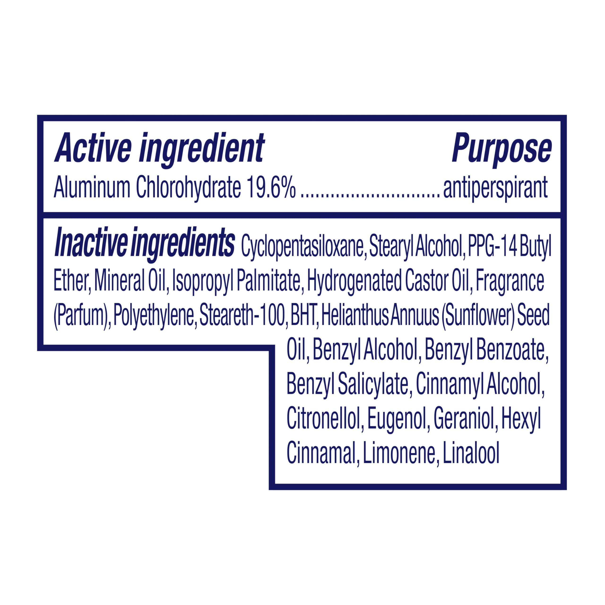 Dove Original Antiperspirant Deodorant for Women Original Clean 48 Hour Sweat & Odor Protection 2.6 oz