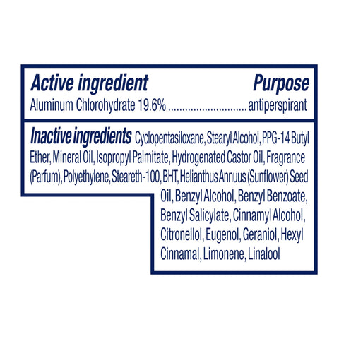Dove Original Antiperspirant Deodorant for Women Original Clean 48 Hour Sweat & Odor Protection 2.6 oz