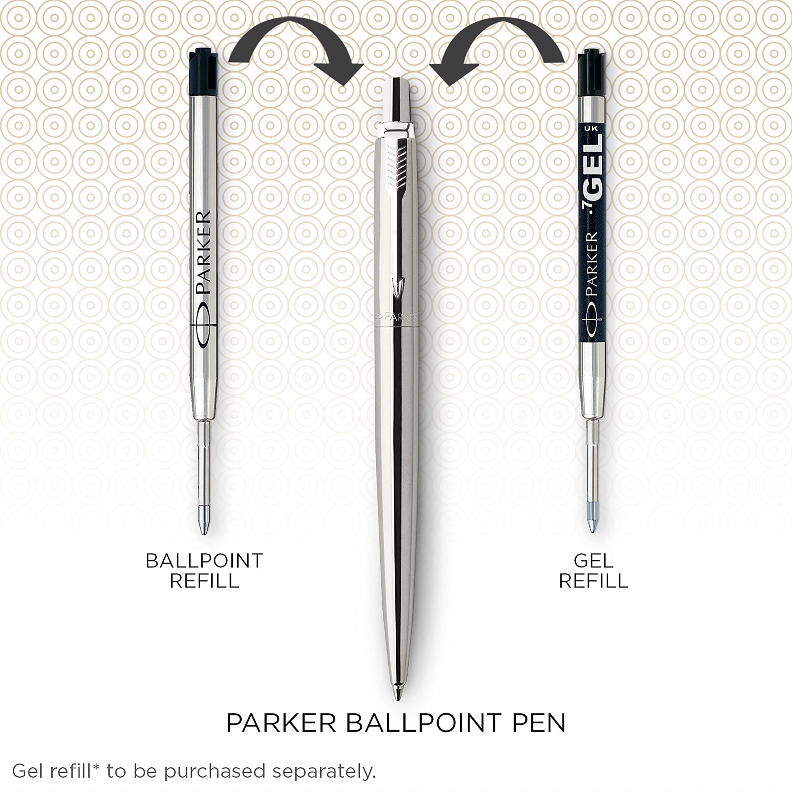 Parker Jotter C.C. ballpoint pen, blue (Royal Blue)