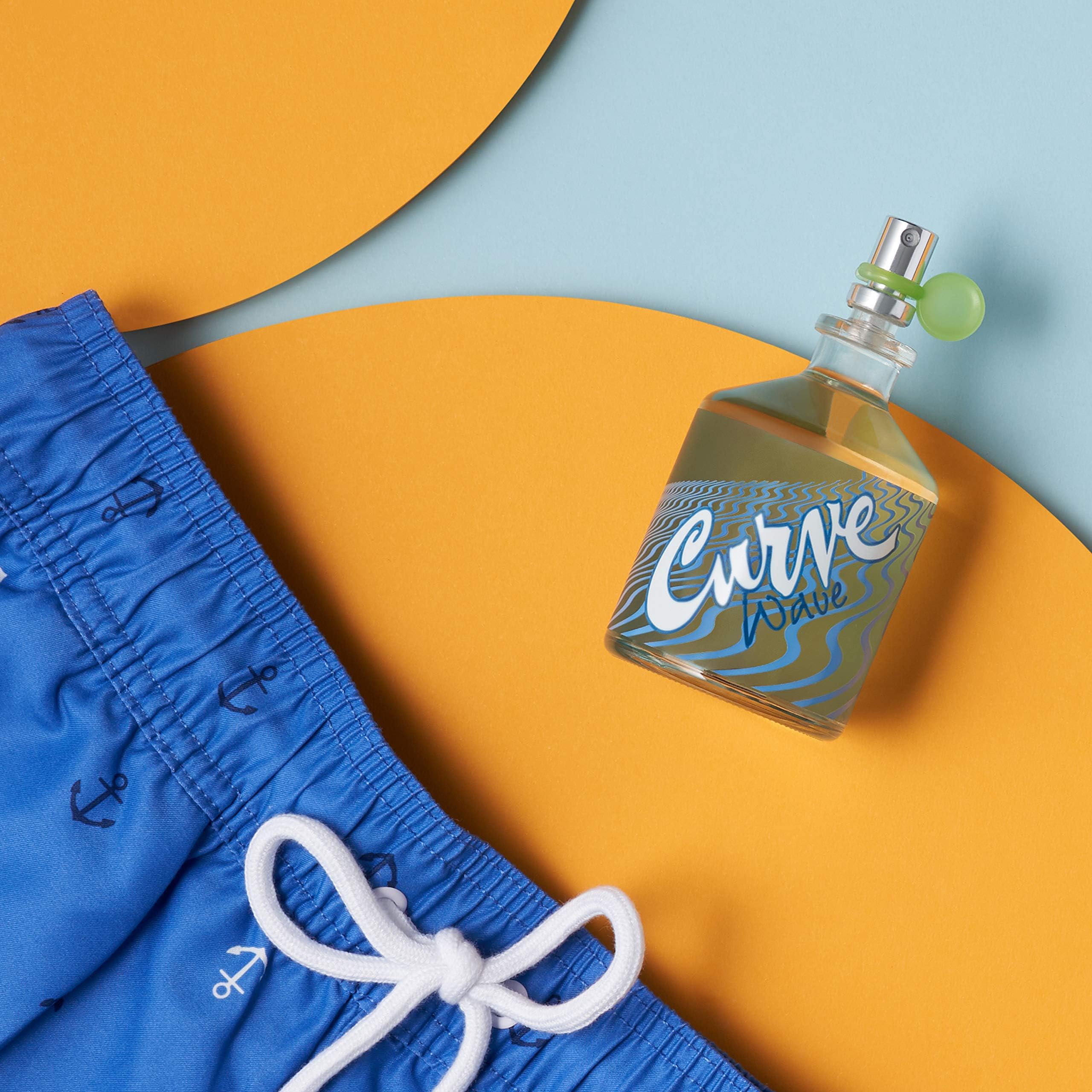 Curve Wave Men's Cologne Fragrance Spray, Casual Day or Night Scent, 4.2 fl oz