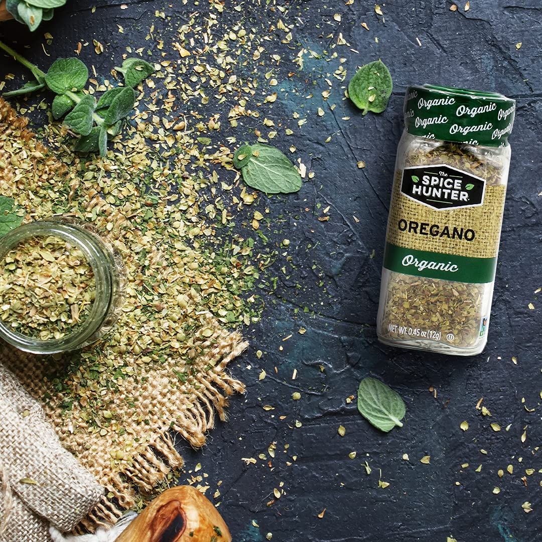The Spice Hunter, Organic Greek Oregano, 0.45 oz (081057016411)