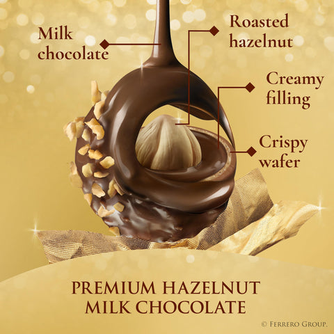 Ferrero Rocher Gift Cube, 18 Count,0.7 pounds