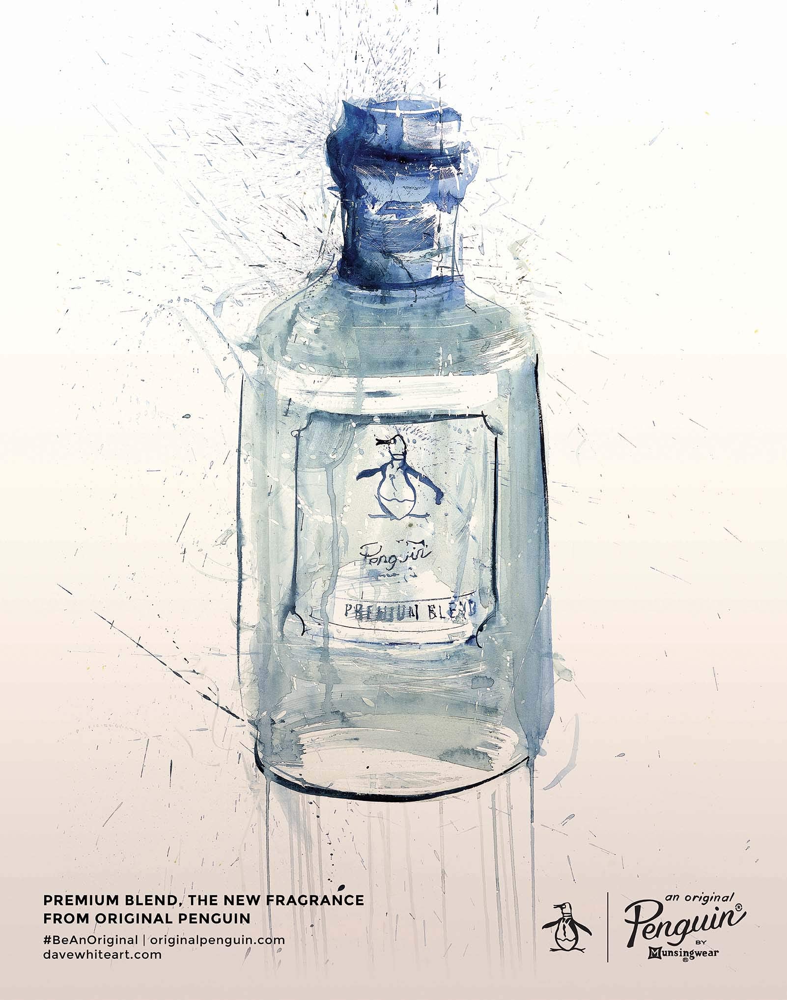Original Penguin Premium Blend Eau De Toilette for Men - Mens Cologne, Long Lasting Perfume, EDT, Fragrance with Notes of Bergamot, Lime & Musk - 3.4 fl oz (100 mL)