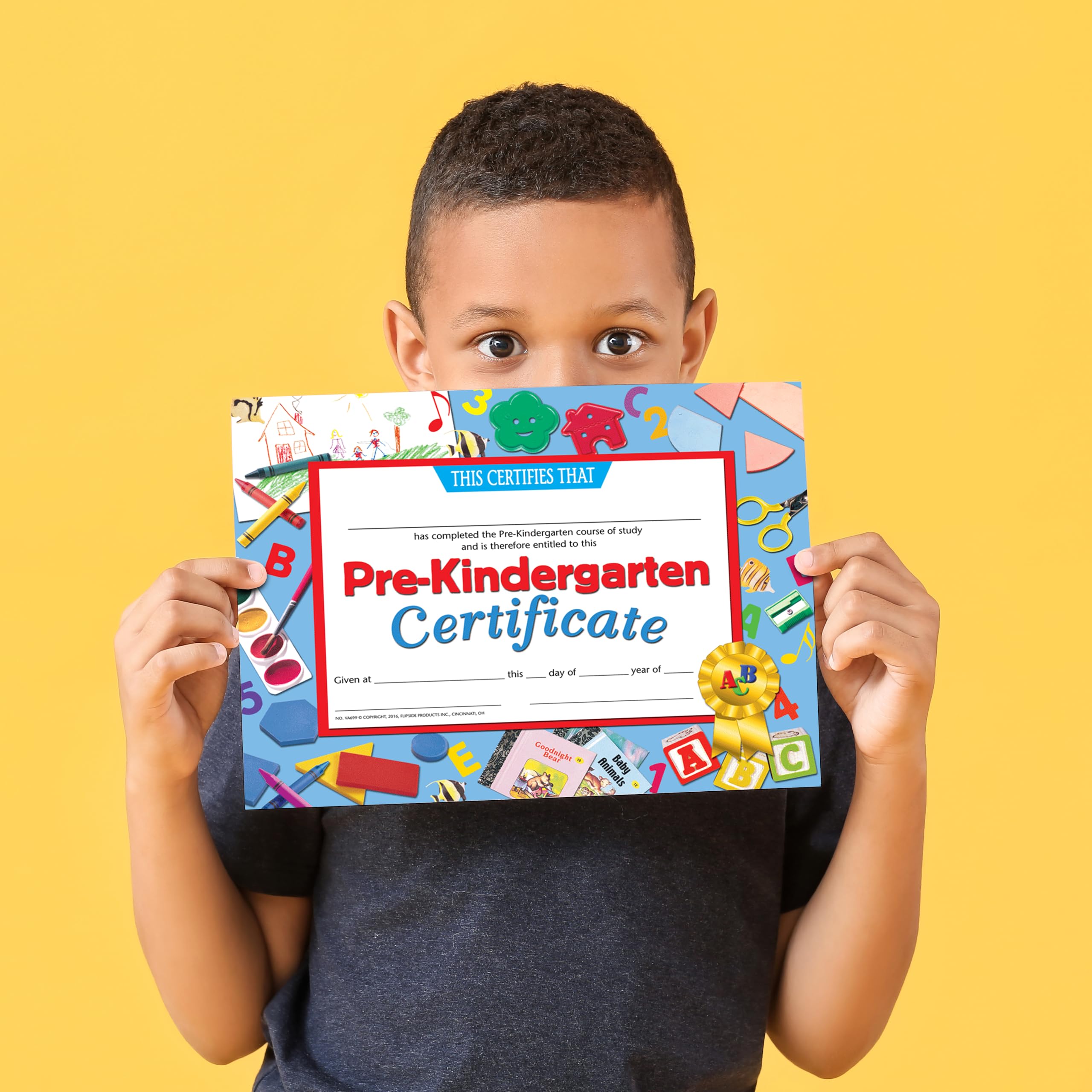 Hayes Pre-Kindergarten Certificate, 11 x 8-1/2 inches, Paper, Pack of 30