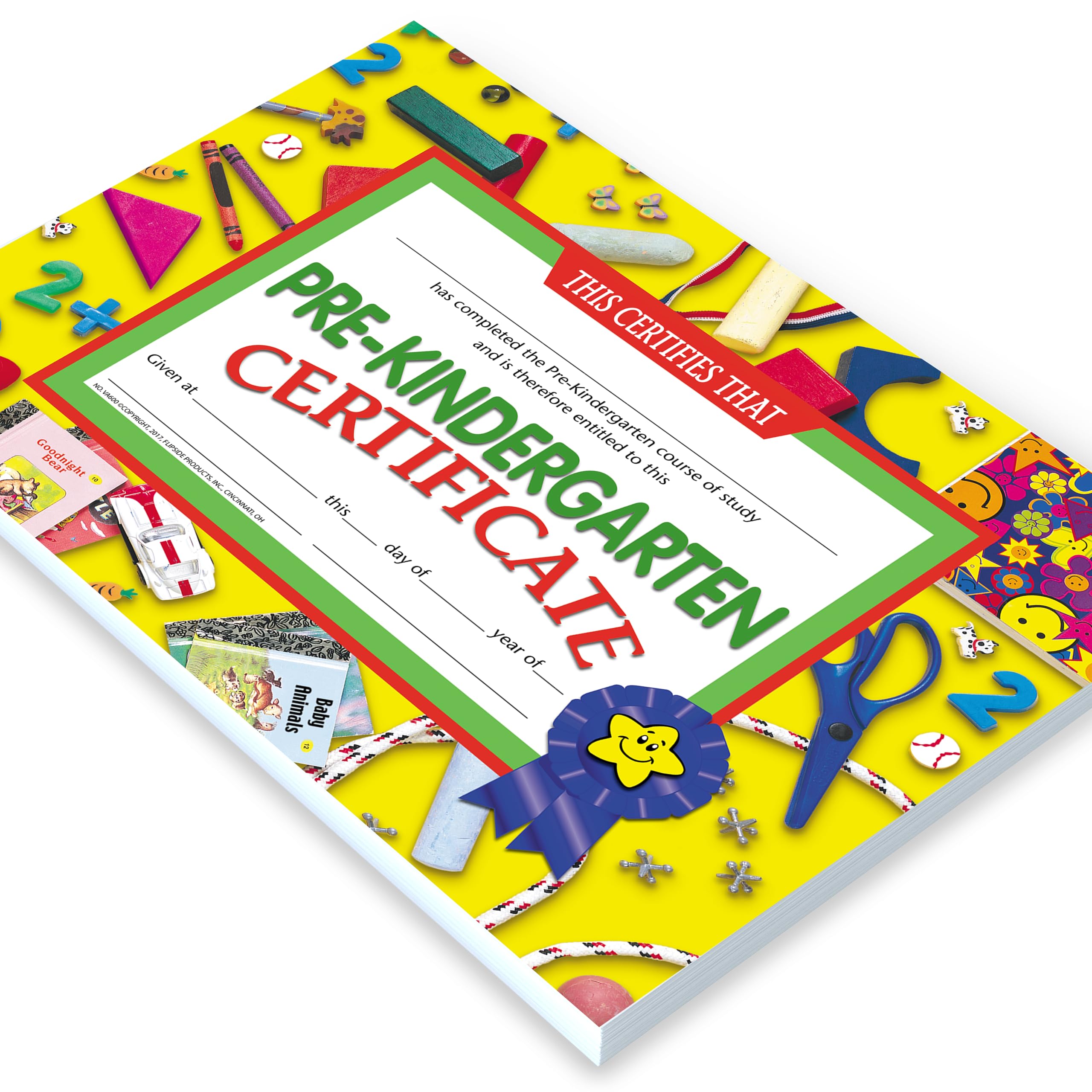 Hayes Pre-Kindergarten Diploma Certificates, Pre-K, Keepsake Graduation Certificates for Kids, Customizable Graduation Award for Students, Full-Color Glossy Finish, 8.5" x 11" - 30 Pack