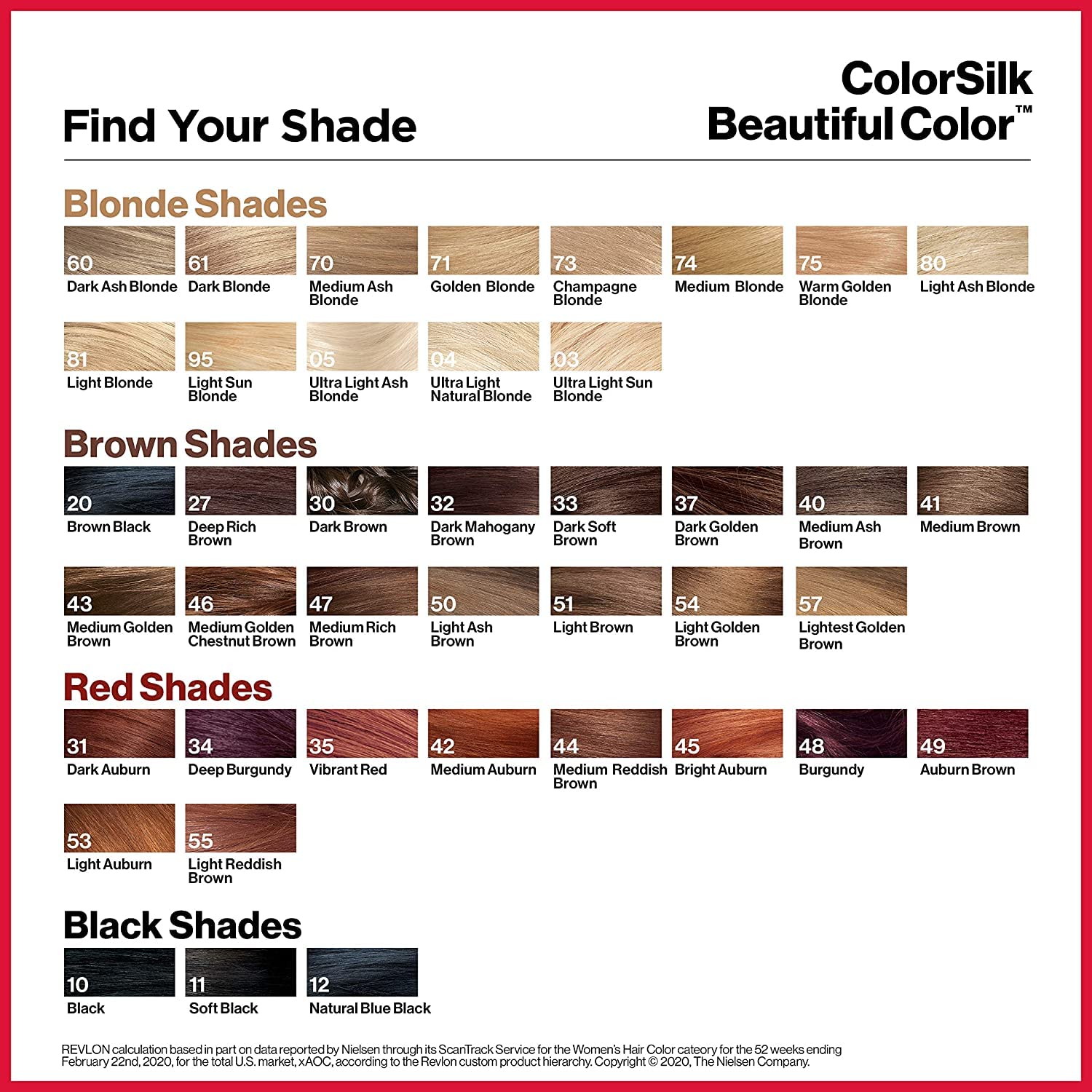 Revlon Colorsilk Beautiful Color, Medium Golden Chestnut Brown [46] 1 ea (Pack of 2)