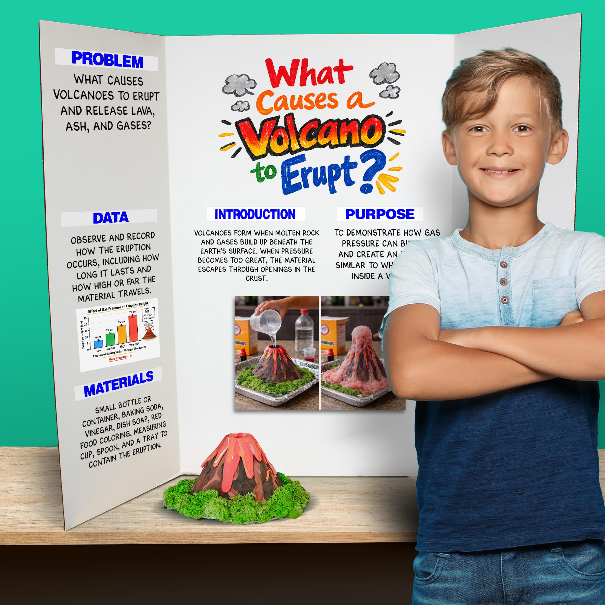 Flipside Products Blue Science Fair Titles, Display Board Titles, Projects, School, Kids, Classroom, Pack of 24