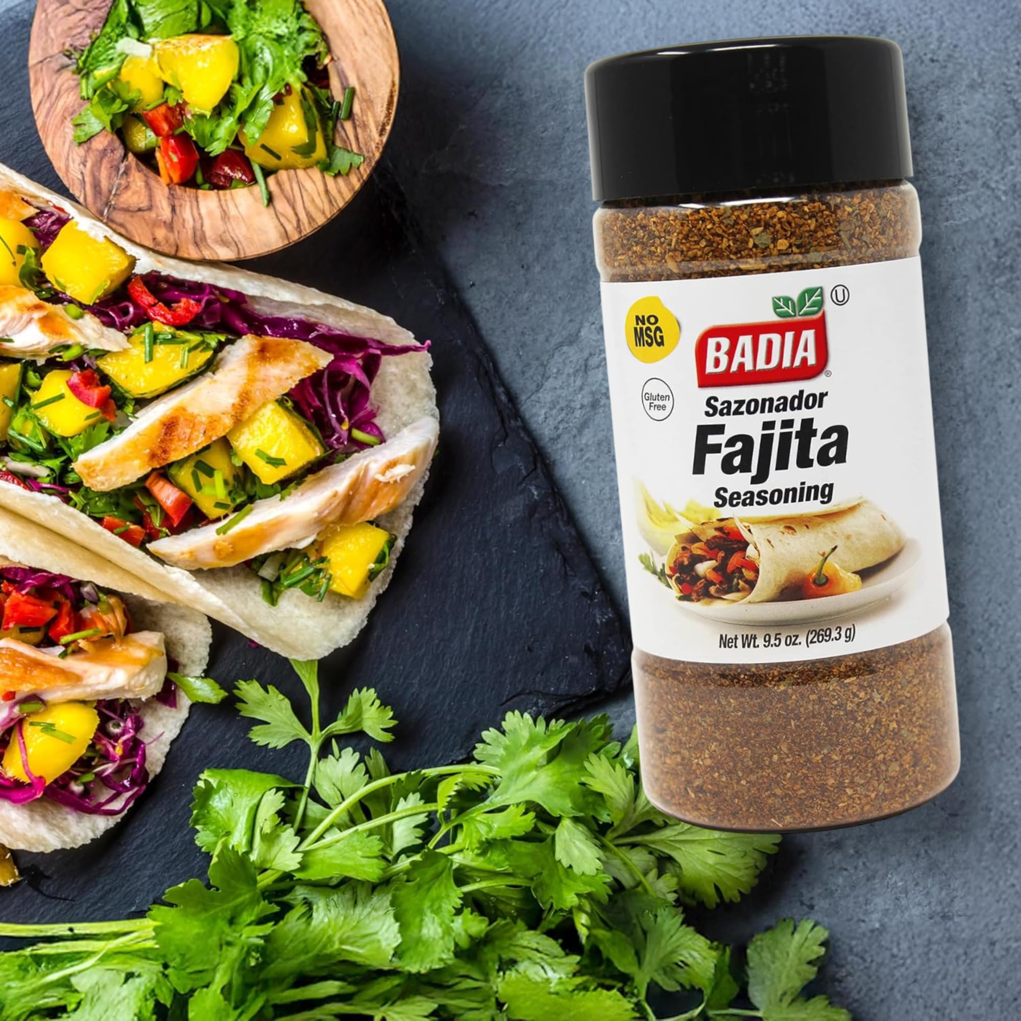 Badia Fajita Seasoning, Sazonador para Fajitas, 9.5 oz – Zesty Tex-Mex Spice Blend for Fajitas