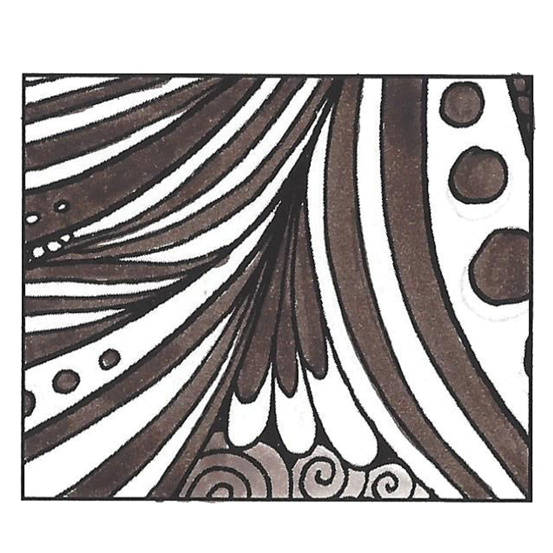 Tombow 56602 Dual Brush Pen Art Marker, 879 - Brown, 1-Pack. Blendable, Brush and Fine Tip Marker