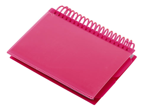 Oxford Spiral Index Cards with Poly Cover, 3" x 5", Ruled, White Cards, Cover Color May Vary, 50 Cards/Book (73138)