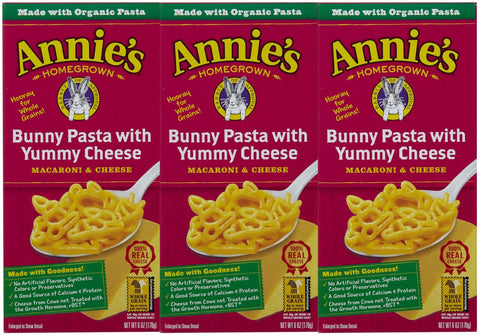 Annie's Homegrown Bunny Pasta with Yummy Cheese - 6 oz