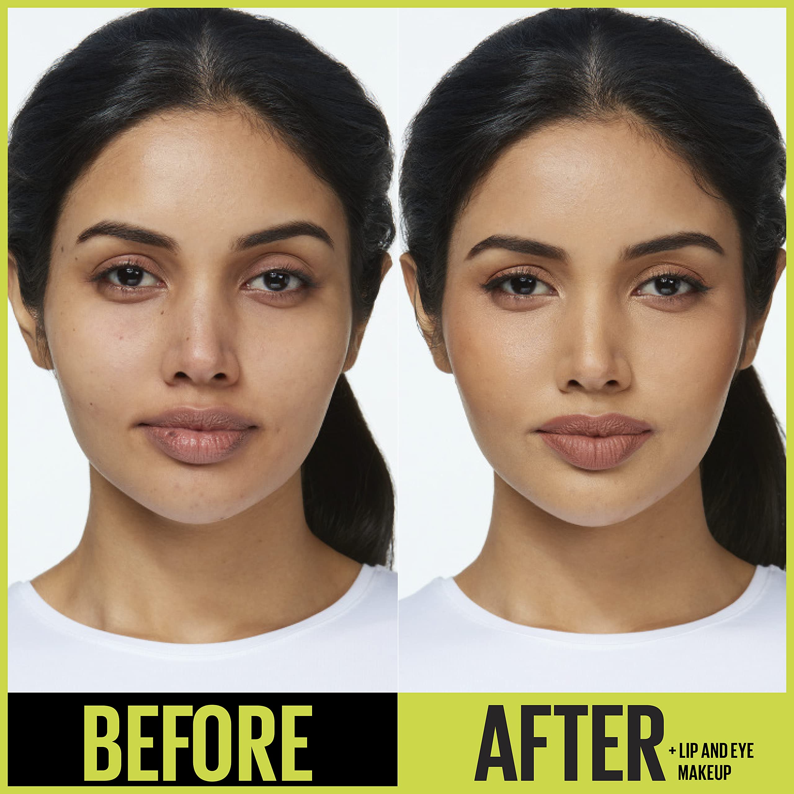 Maybelline Super Stay Full Coverage Liquid Foundation Active Wear Makeup, Up to 30Hr Wear, Transfer, Sweat & Water Resistant, Matte Finish, Golden Caramel, 1 Count