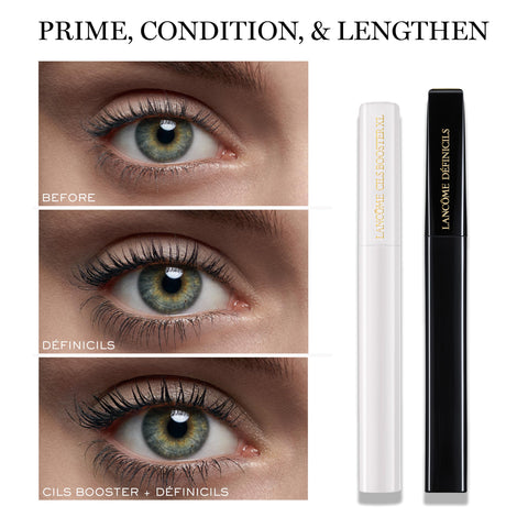 Lancôme Définicils Defining & Lengthening Mascara – Lengthen & Define Lashes – Vitamin B5 Enriched – Smudge and Clump-Free, Non-Flaking Formula – Gentle for Sensitive Eyes – Black Mascara