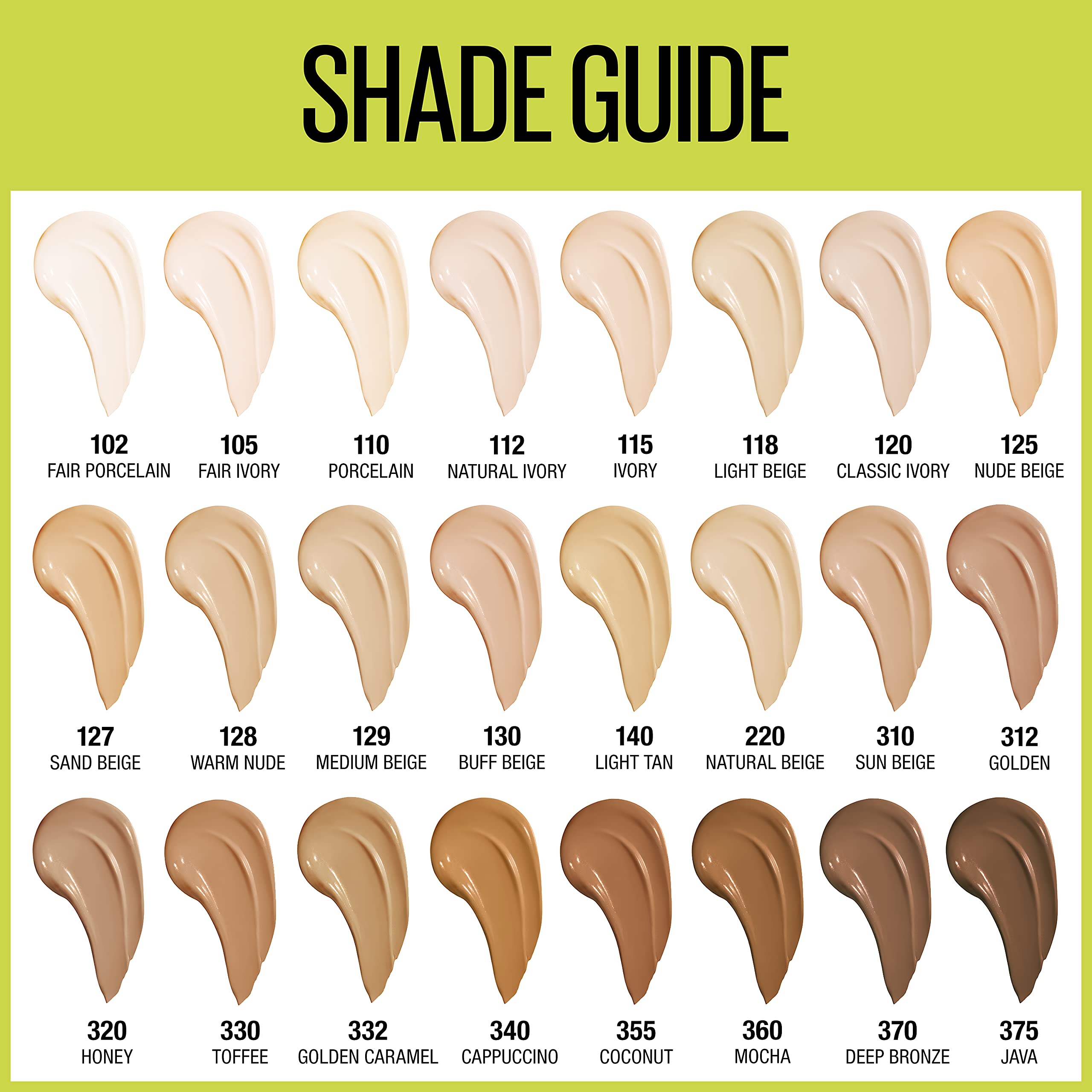 Maybelline Super Stay Full Coverage Liquid Foundation Active Wear Makeup, Up to 30Hr Wear, Transfer, Sweat & Water Resistant, Matte Finish, Mocha, 1 Count