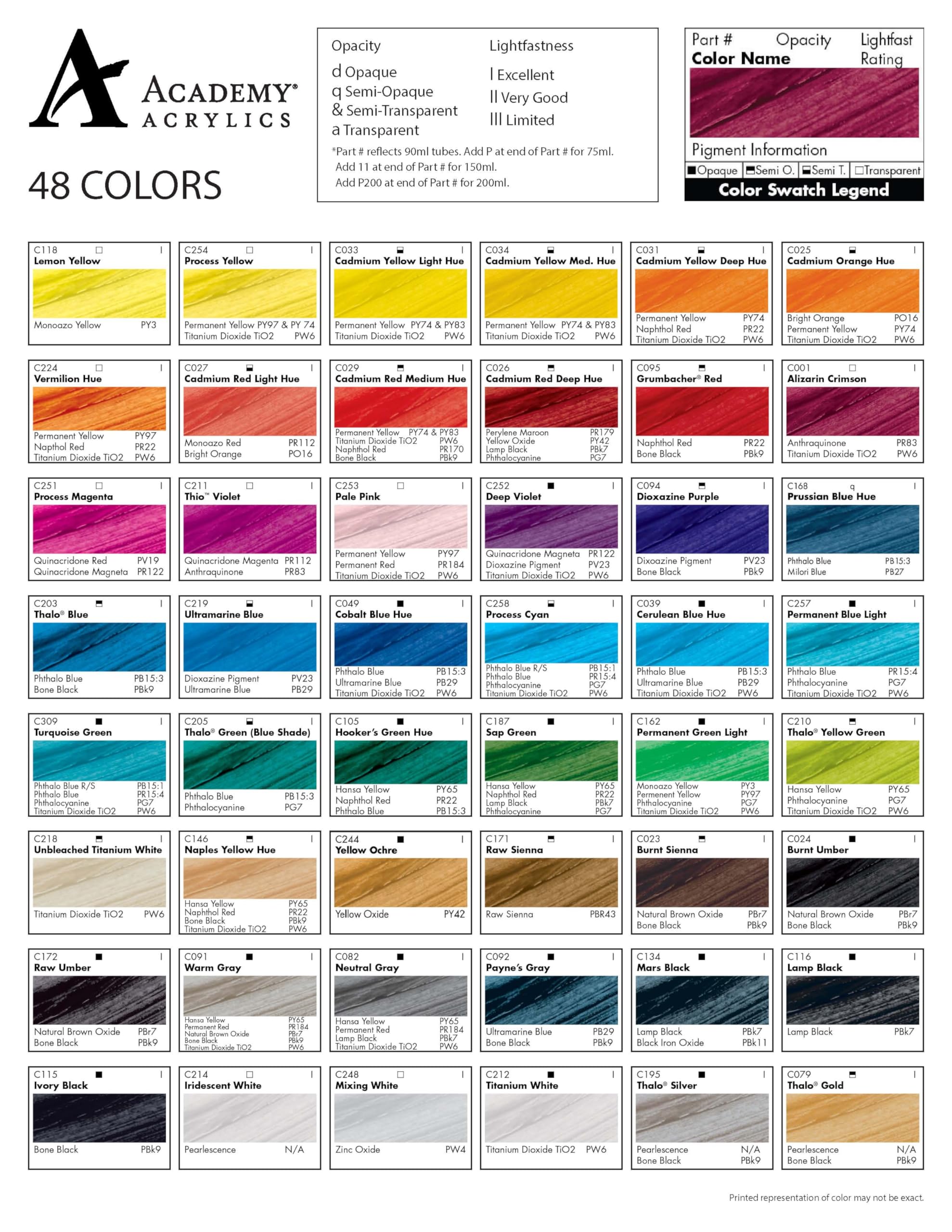Grumbacher Academy Acrylic Paint, Gloss, 200ml/6.8 oz. Plastic Tube, Burnt Sienna (C023P200)